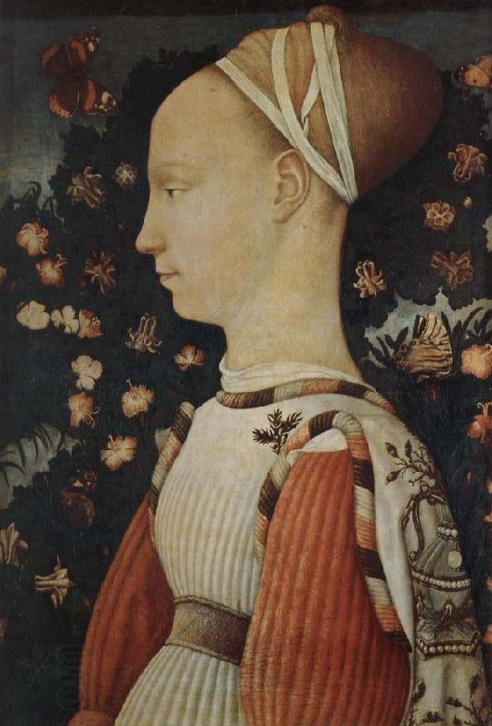 Antonio Pisanello A portrait of a young princess China oil painting art